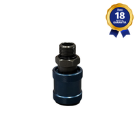 Válvula Pneumática Deslizante Manual 1/2" BSP Thermoval
