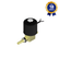 Válvula Solenoide Espigão 7,5 x 6,5 mm 2/2 Vias NF 42 Vca 50/60 Hz Linha Industrial