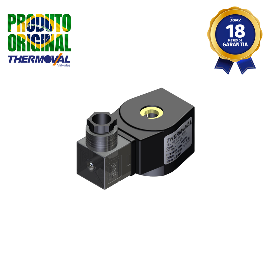 Bobina Solenoide 220/240 Vca 50/60 Hz