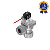 Válvula Solenoide Compressão 35 mm 2/2 Vias NF 24 Vcc À Prova de Explosão Linha de Filtragem