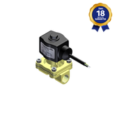 Válvula Solenoide 3/4" BSP 2/2 Vias NF 12 Vcc Uso Geral Linha Industrial Certificação Ex