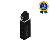Válvula Solenoide 1/4" NPT 2/2 Vias NF 220/240 Vca 50/60 Hz Alta Pressão Linha Vapor Compatível com Brambati Fabrimac