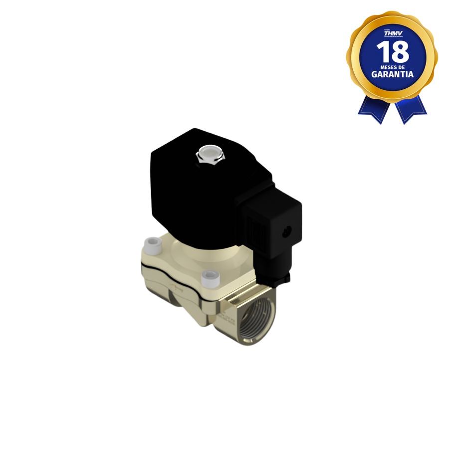 Válvula Solenoide 3/4" BSP 2/2 Vias NF 220/240 Vca 50/60 Hz Uso Geral Linha Industrial