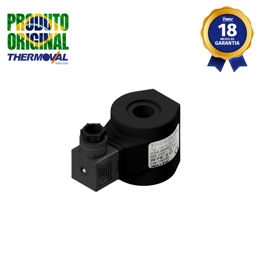 Bobina Solenoide 220/240 Vca 50/60 Hz
