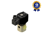 Válvula Solenoide 1/4" BSP 3/2 Vias NF 24 Vcc Universal Linha Industrial