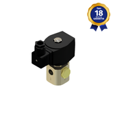 Válvula Solenoide 1/4" BSP 3/2 Vias NF 24 Vca 50/60 Hz Universal Linha Industrial