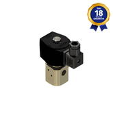 Válvula Solenoide 1/4" BSP 3/2 Vias NF 220/240 Vca 50/60 Hz Universal Linha Industrial