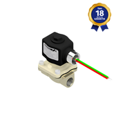 Válvula Solenoide 1/2" NPT 2/2 Vias NF 24 Vca 50/60 Hz Uso Geral Linha Industrial