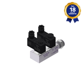 Bloco Manifold Duplo M22 x 1,5 mm 3/2 Vias NF 12 Vcc Para Tomada de Força Linha Automotiva e Linha Apu