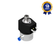 Válvula Solenoide Engate Rápido Reto 6 mm 3/2 Vias NF 24 Vcc Linha Automotiva Para Freio Motor e Parada do Motor