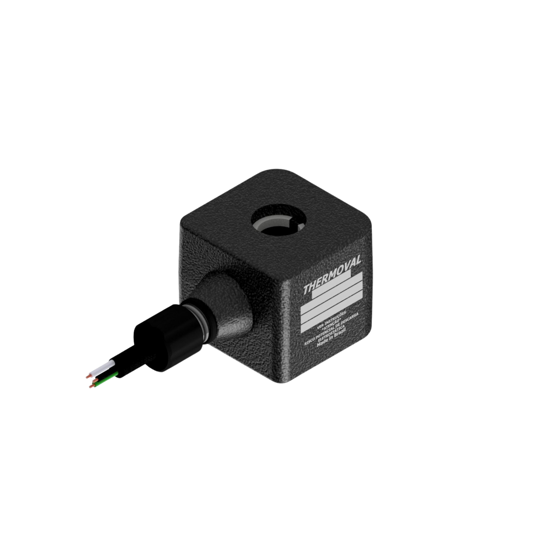 Bobina Solenoide Thermoval tensão 12vcc linha automotiva e industrial, produto com certificação ex