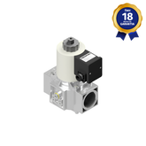 Válvula Solenoide 1.1/2" BSP 2/2 Vias NF 220/240 Vca 50/60 Hz Abertura Rápida Linha Industrial Para Fornos Industriais