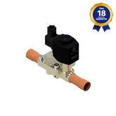 Válvula Solenoide 2/2 Vias NF 7/8" OD 220/240 Vca Thermoval para Refrigeração