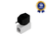 Válvula Solenoide 3/4" BSP 2/2 Vias NF 24 Vcc Baixa Pressão Linha Industrial