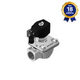 Válvula Solenoide 1" BSP 2/2 Vias NF 110/127 Vca 50/60 Hz Servo-Operada Linha Filtro de Manga