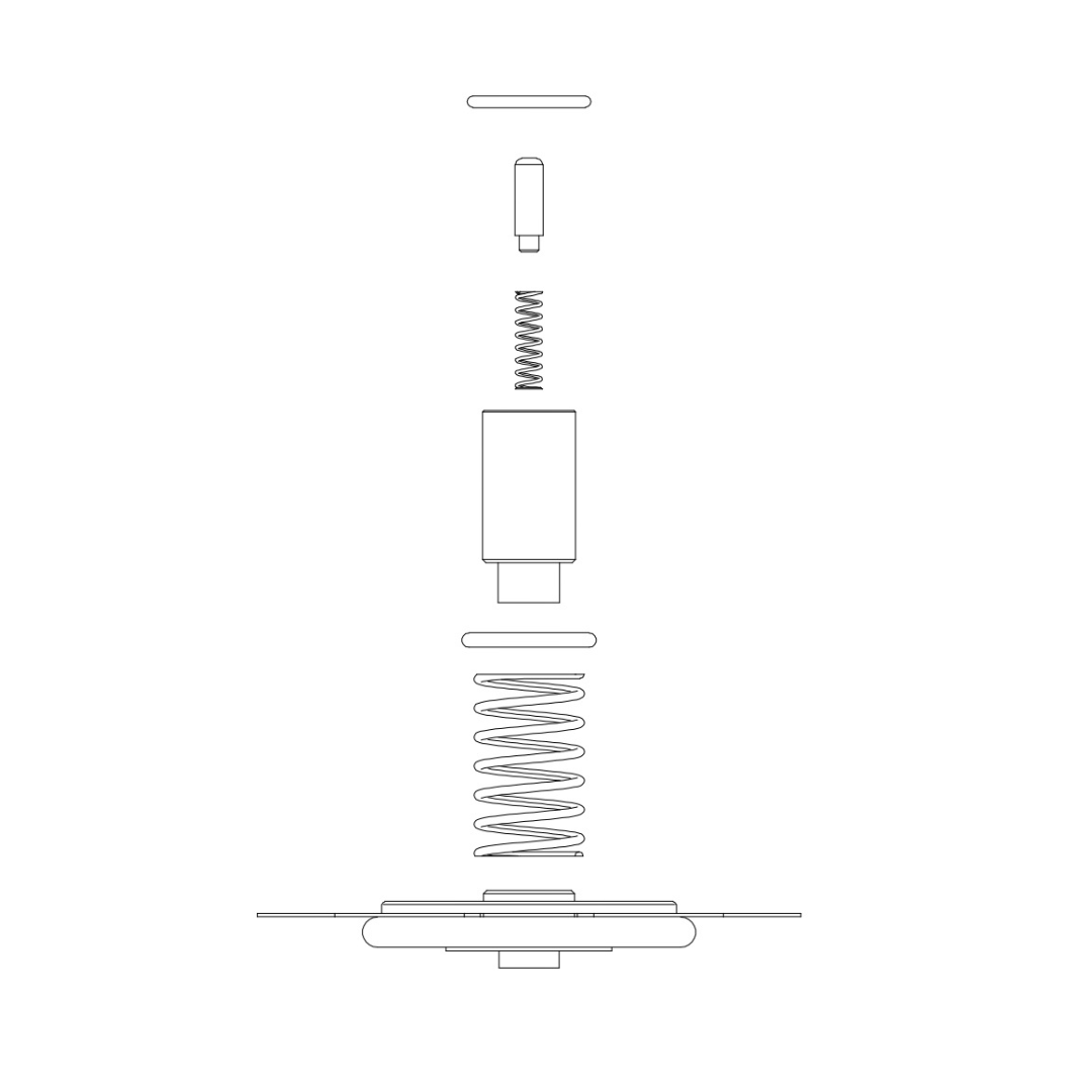 Conjunto Reparo para Válvulas Filtro de Manga 90° Rosca 3/4" e 1"