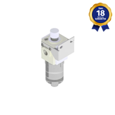 Lubrifil Pneumático 1/4" BSP Thermoval 3500 L/min Vedação NBR