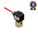 Válvula Solenoide 1/4" NPT 3/2 Vias NF 220/240 Vca 50/60 Hz Universal À Prova de Explosão Linha Industrial