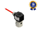Válvula Solenoide 1/4" NPT 3/2 Vias NF 24 Vca 50/60 Hz Universal À Prova de Explosão Linha Industrial