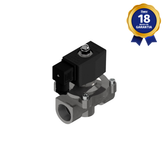Válvula Solenoide 1" NPT 2/2 Vias NF 220/240 Vca 50/60 Hz Uso Geral Linha Inox Linha Industrial