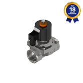Válvula Solenoide 1.1/2" NPT 2/2 Vias NF 220/240 Vca 50/60 Hz Uso Geral Linha Inox Linha Industrial