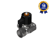 Válvula Solenoide 1.1/2" NPT 2/2 Vias NF 24 Vcc Uso Geral Linha Industrial e Linha Inox