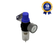 Filtro Regulador Pneumático 1/4" BSP Vazão 550 l/min Dreno Semi Automático com Manômetro Thermoval