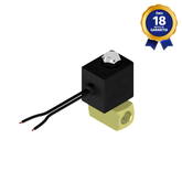 Válvula Solenoide 1/4" BSP 2/2 Vias NF 24 Vcc Thermoval Compatível com Autoclave Cristofoli