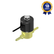 Válvula Solenoide Espigão 7 mm 2/2 Vias NF 110/127 Vca 50/60 Hz Linha Industrial e Solda