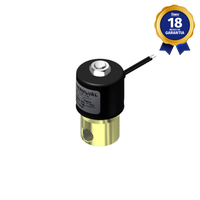 Válvula Solenoide 1/4" NPT 24 Vcc 2/2 Vias NF Thermoval Alta Temperatura