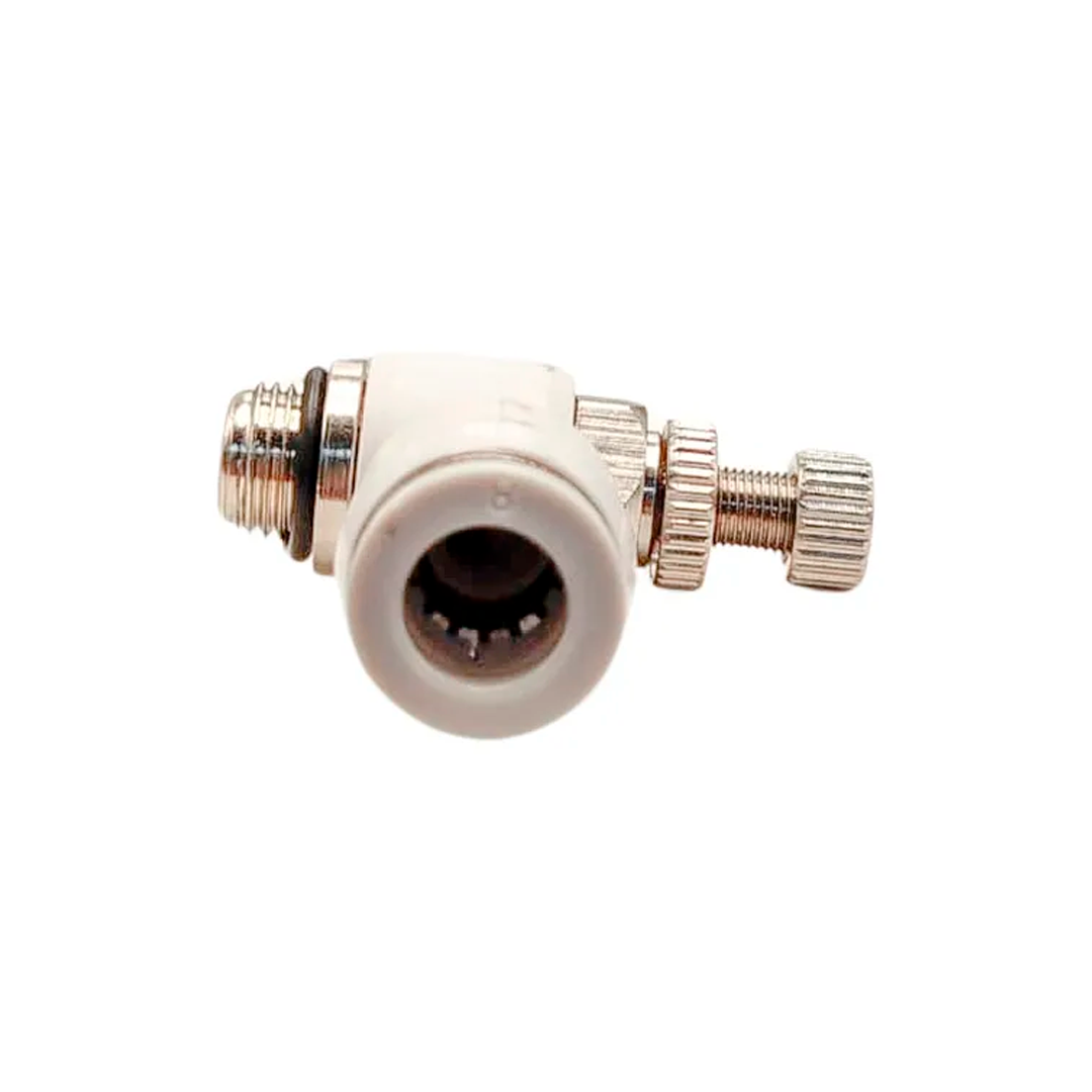 Válvula Pneumática reguladora 1/8" bsp tubo 8mm embalagem com 5 peças