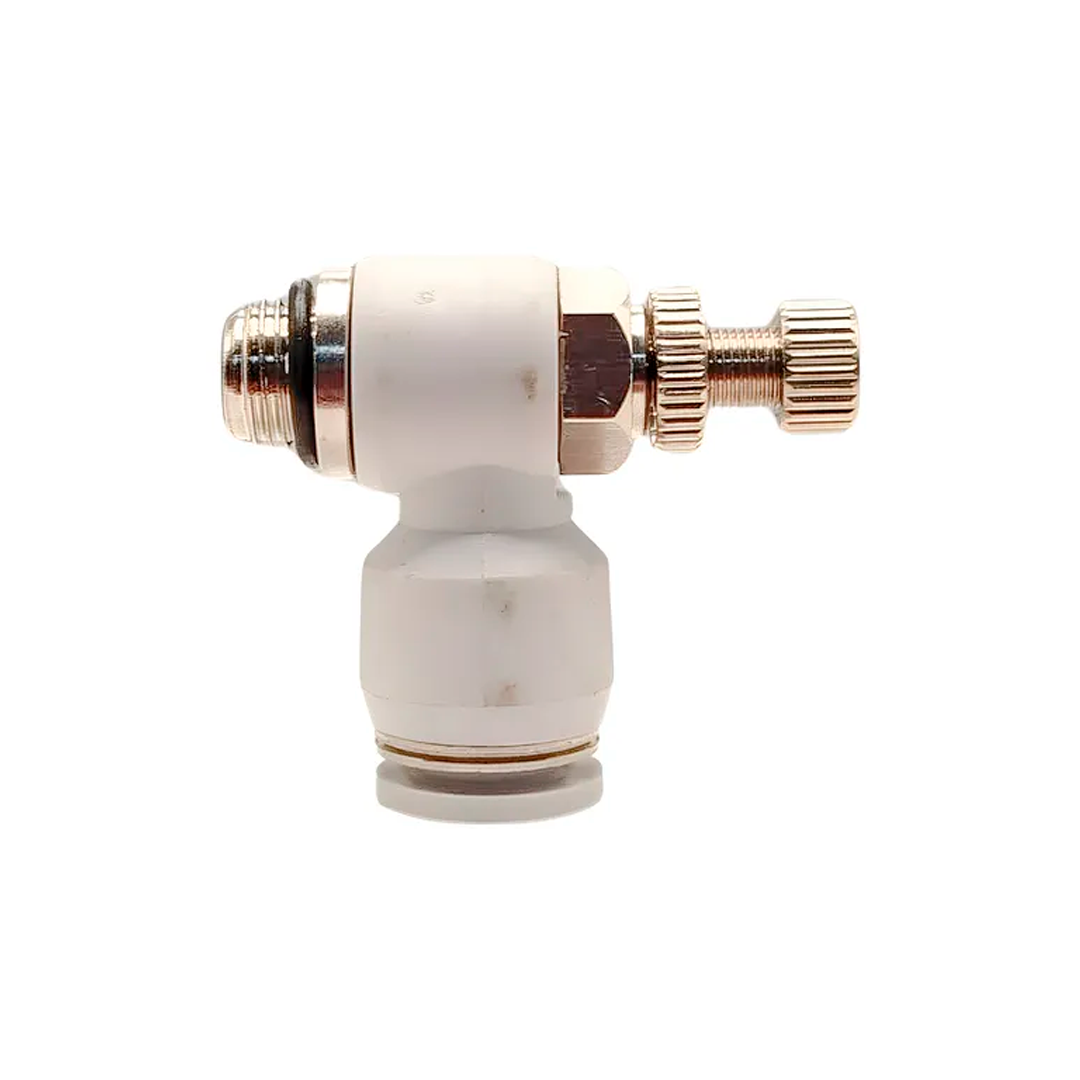 Válvula Pneumática reguladora 1/8" bsp tubo 8mm embalagem com 5 peças