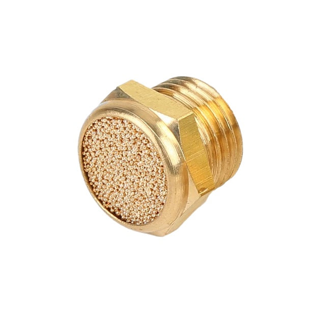 SILENCIADOR LATÃO SINTERIZADO CONICO RM.1/4"G