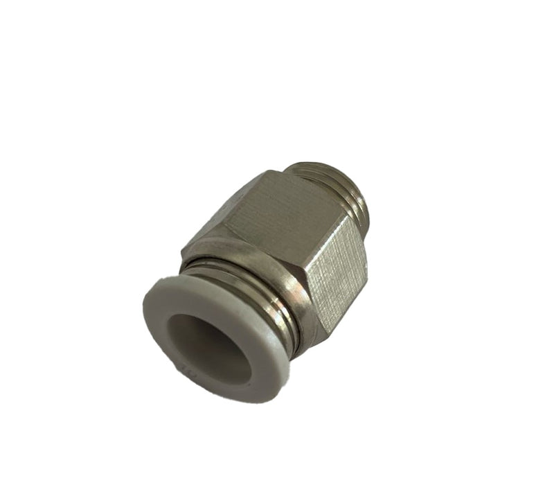 CONEX.RETA SEXT. BR-TUBO 08 mm-RM.1/4"G(5 PÇS)