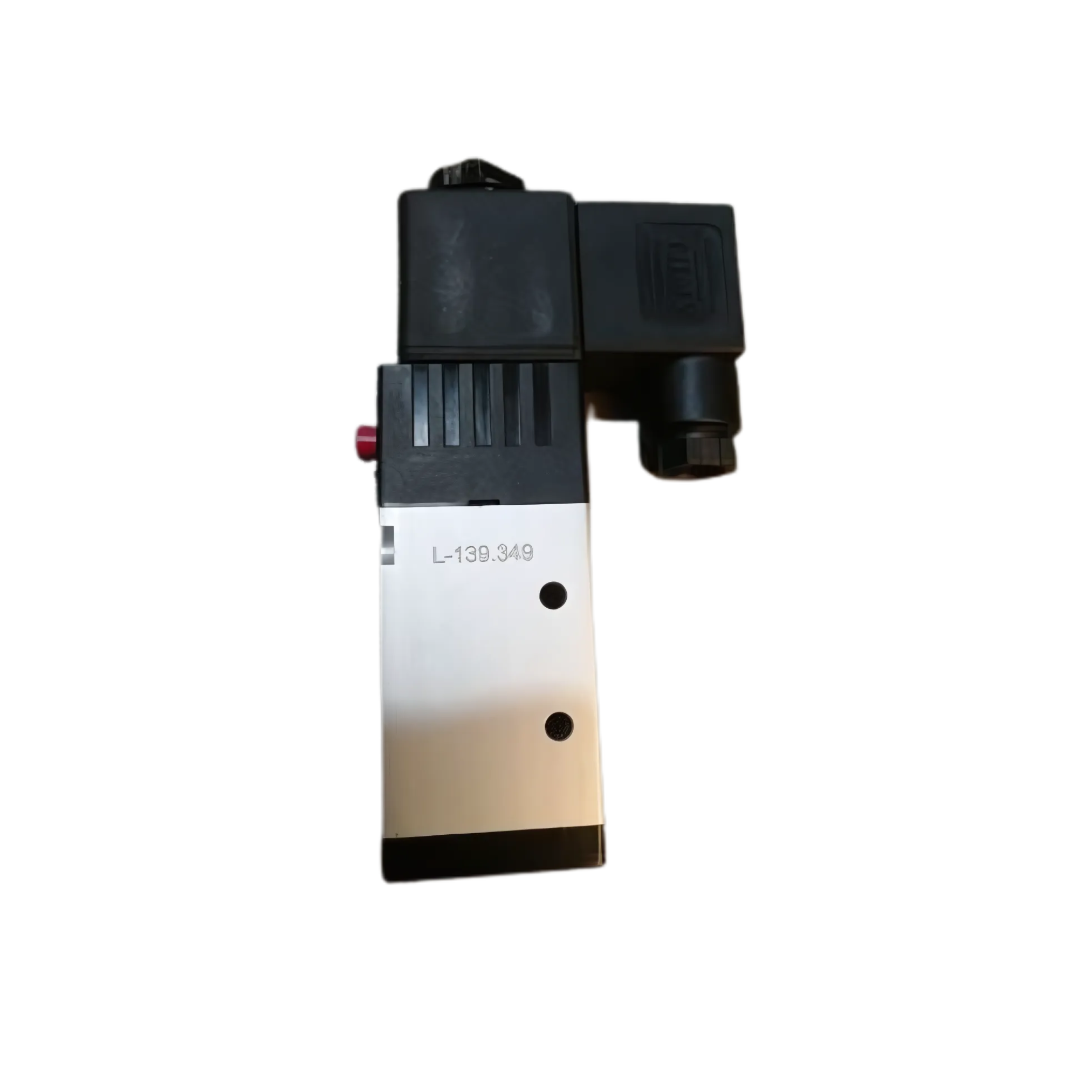 Valvula duplo solenoide 5/2 vias 1/4 bobina /conector 24 vcc