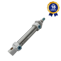 Cilindro Mini ISO Strokmatic 20 x 50 mm Dupla Ação com Êmbolo Magnético