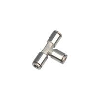 Conexão Pneumática União Strokmatic para Tubo 6 mm Preta