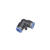 Cotovelo Pneumático União Strokmatic Engate Rápido 8 mm Preto