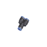 Conexão Pneumática Tee Strokmatic 6 mm x 8 mm Preto