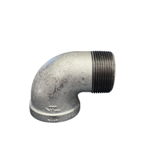 Cotovelo Macho Fêmea 90° 1.1/2" BSP Galvanizado Strokmatic