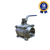 Válvula Esfera Monobloco THTECH 3/4" BSP Inox 304