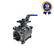 Válvula Esfera Tripartida THTECH Passagem Plena 2" BSP com Base para Atuador
