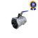 Válvula Esfera Monobloco THTECH 3" BSP Inox 304 Passagem Reduzida