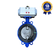 Válvula Borboleta Wafer 6" THTECH Classe 150 Corpo FN Disco CF8 Vedação EPDM com AT83 DA
