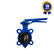 Válvula Borboleta Wafer 3" Classe 150 THTECH Corpo FN Disco CF8 Vedação EPDM com Alavanca
