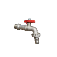 Torneira Alavanca Borboleta Thermoval 1/2" NPT Vermelha