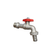 Torneira Alavanca Borboleta Thermoval 1/2" NPT Vermelha