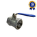 Válvula Esfera Monobloco THTECH Passagem Reduzida 3" BSP Inox 304